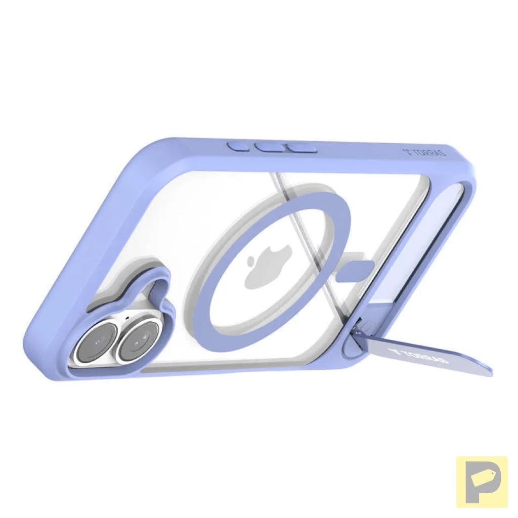 Torras Pstand Series Case for iPhone 16 (Blue)