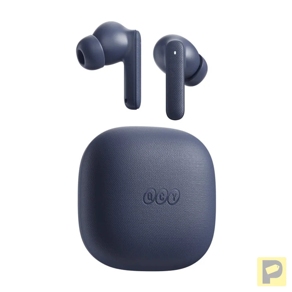 TWS QCY Buds T43 ENC Headphones (blue)