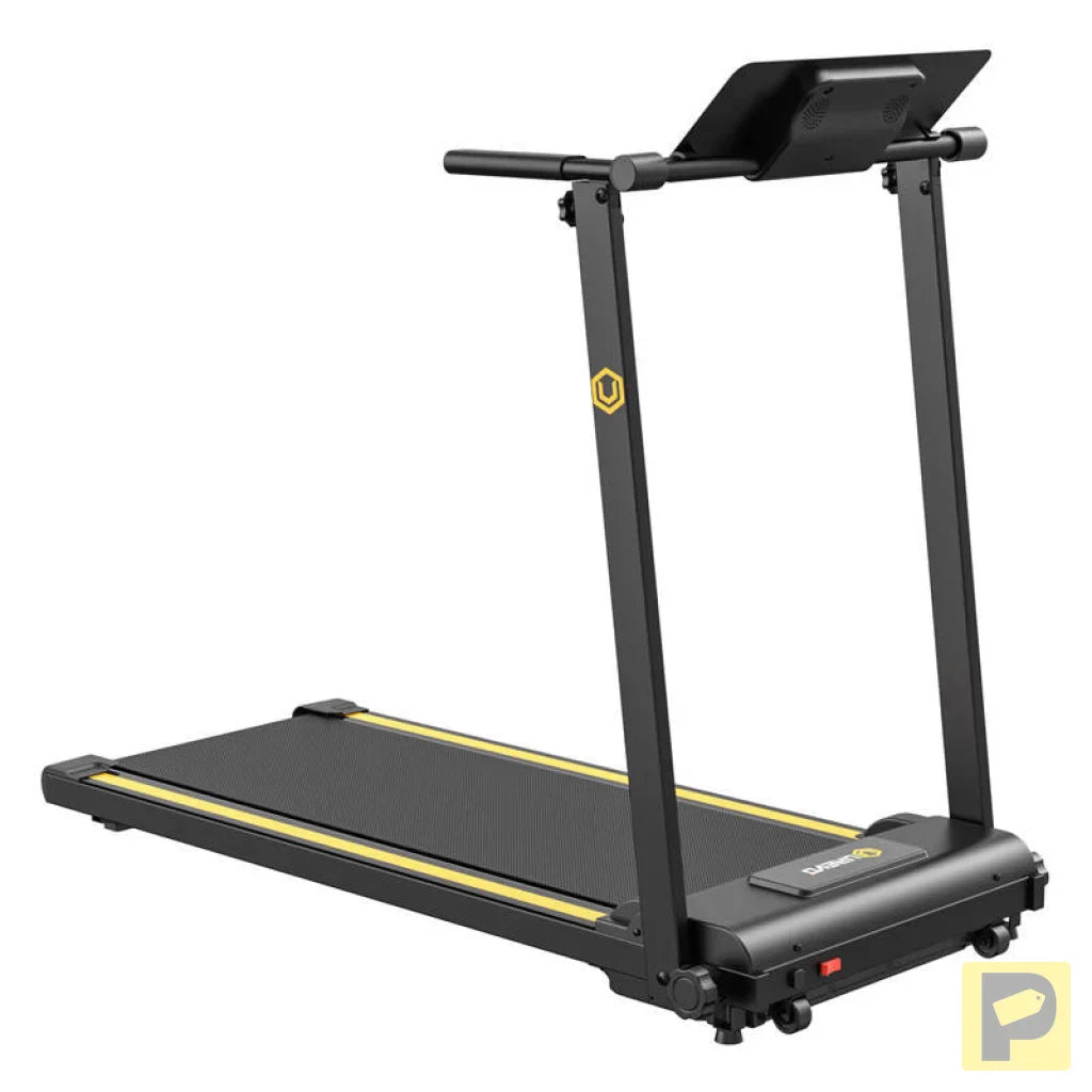 UREVO Foldi Mini folding electric treadmill (black and orange)