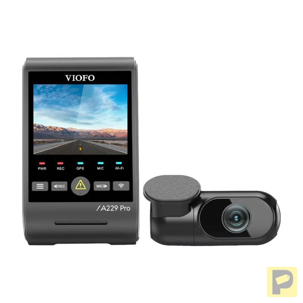 VIOFO A229 PRO 2CH 4K + 2K WiFi, GPS