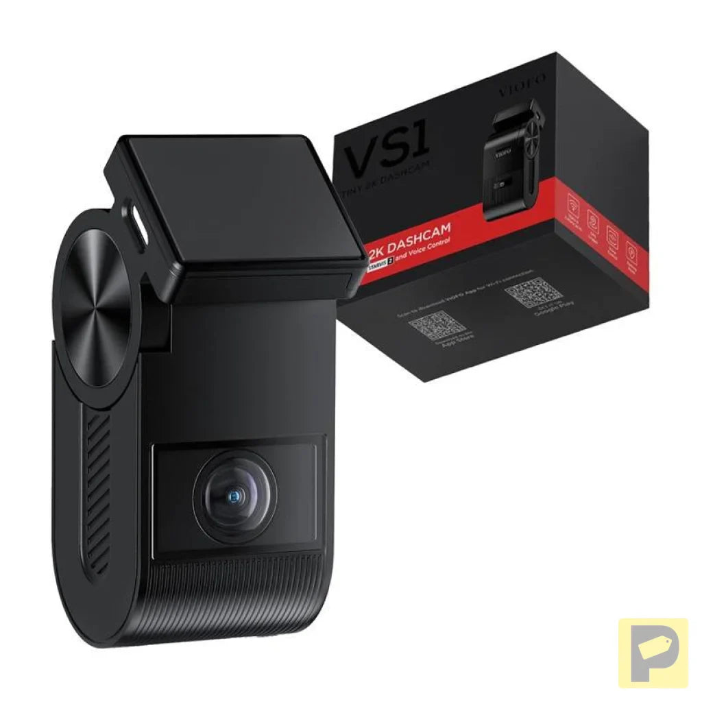 VIOFO VS1 2K WiFi video recorder, GPS + 32GB memory card