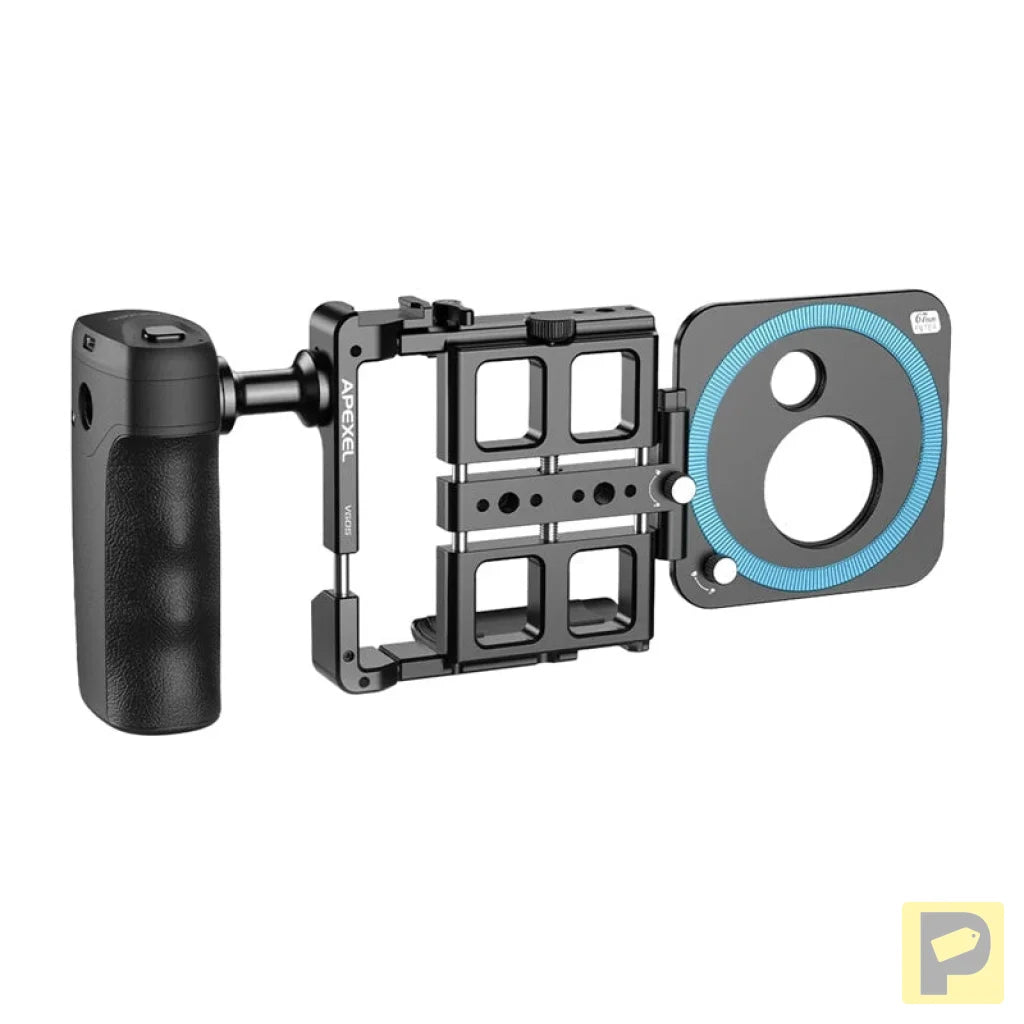 Wireless Upgraded Phone Rig Vlogging Kit Apexel APL-VG05CH