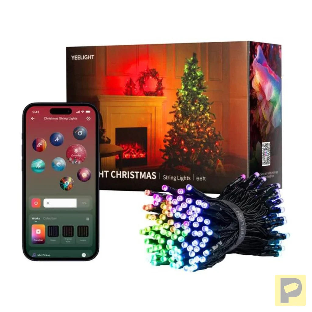 Yeelight Christmas String Lights 20m