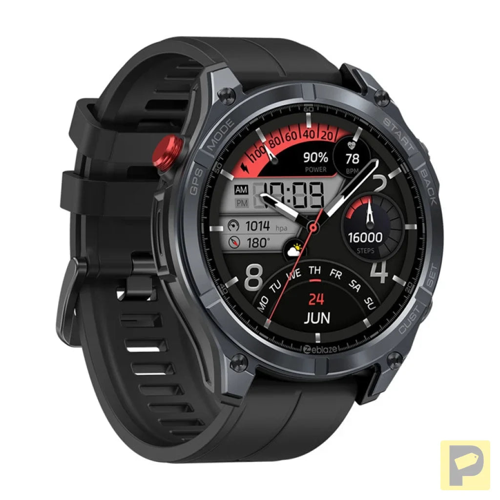Zeblaze Stratos 4 Smartwatch (Black)
