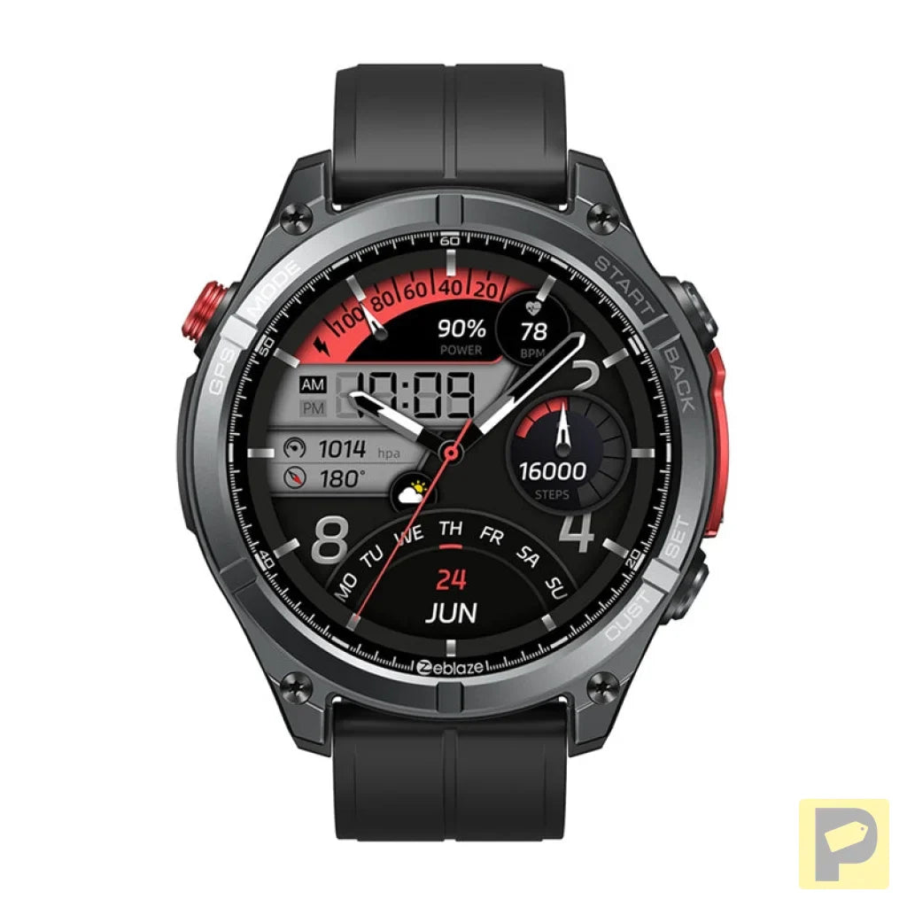 Zeblaze Stratos 4 Smartwatch (Black)